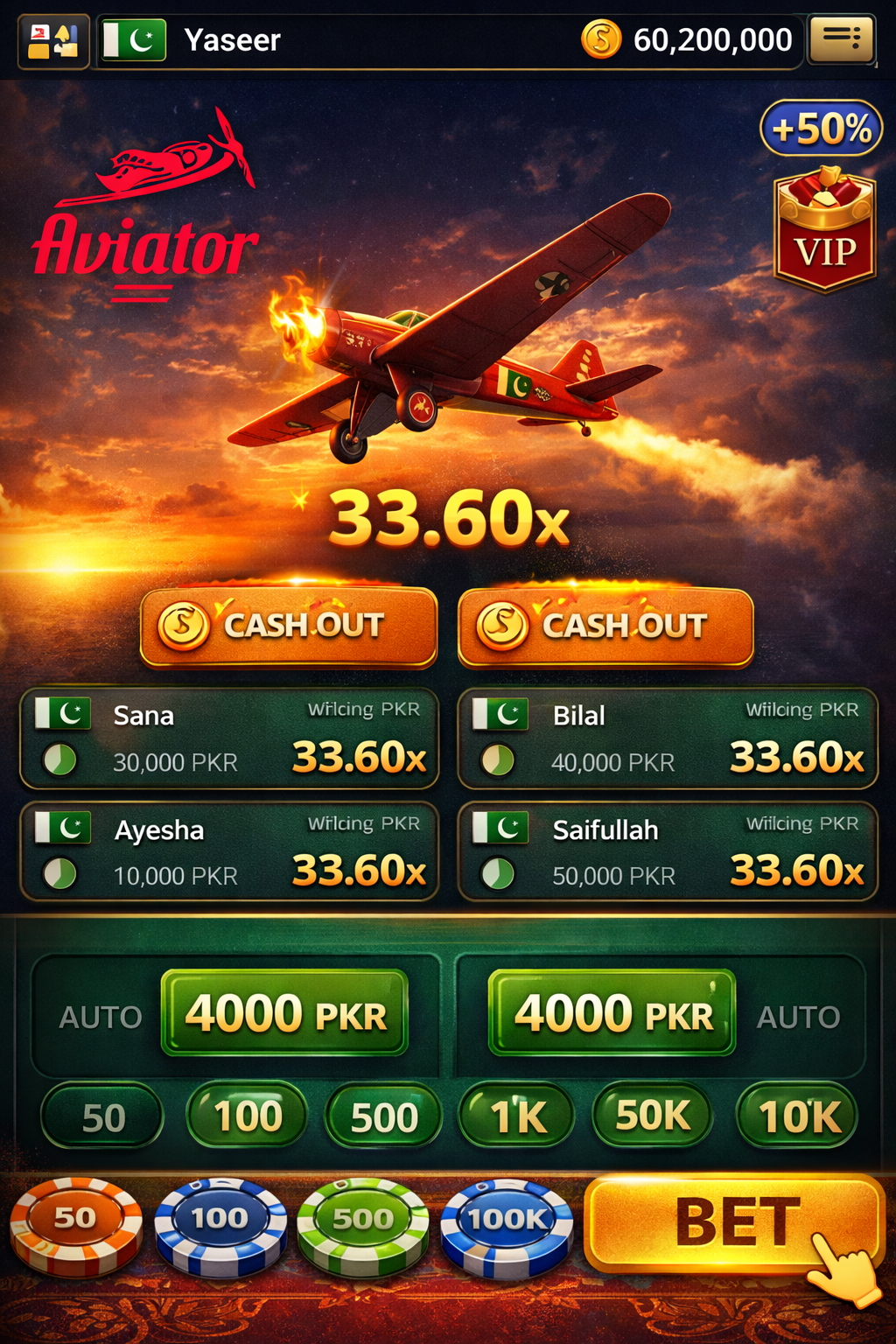 six game online game